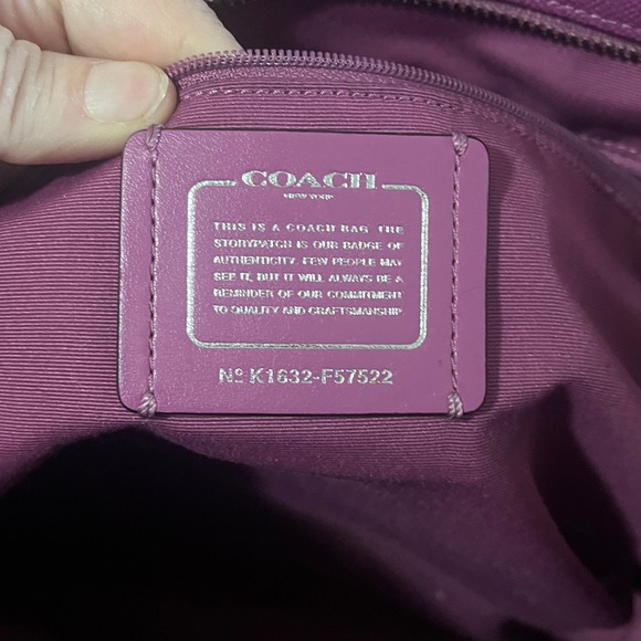 Coach Fuchsia Tote Bag - Picture 3 of 6